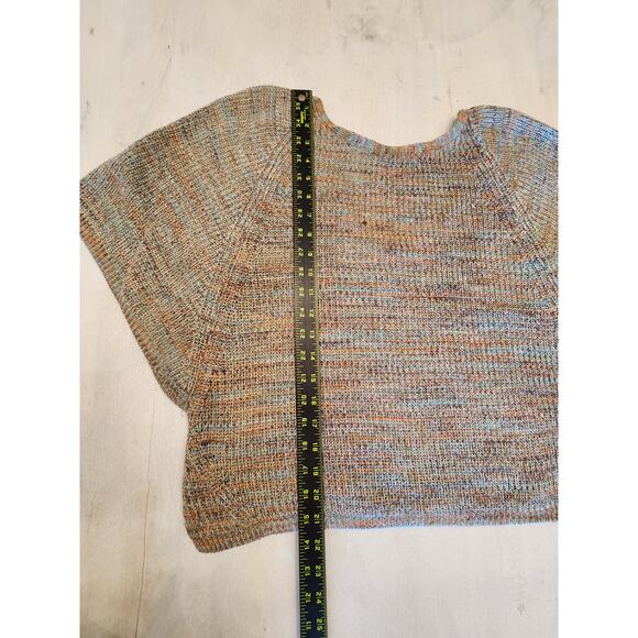 Anthropologie Women's Sweater Top SZ Small Oversized Open Back - Picture 14 of 14